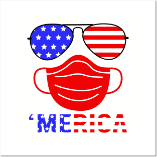Funny Merica Gift / 4th of july Gift / Independence Day Posters and Art